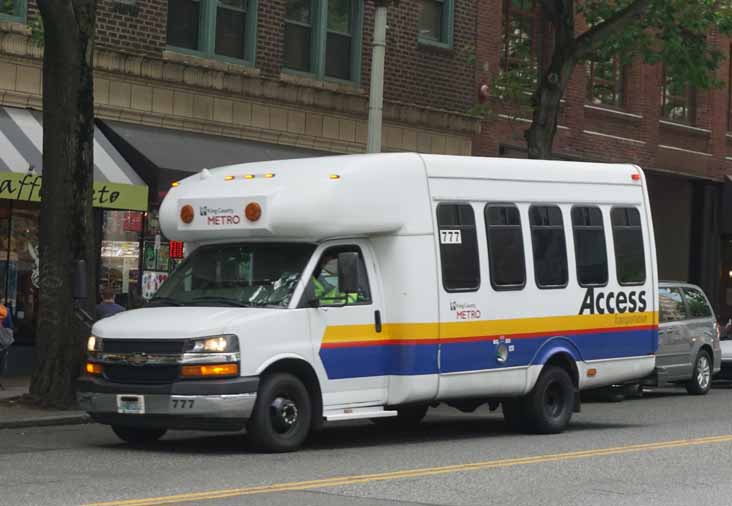 King County Metro GM Access bus 777